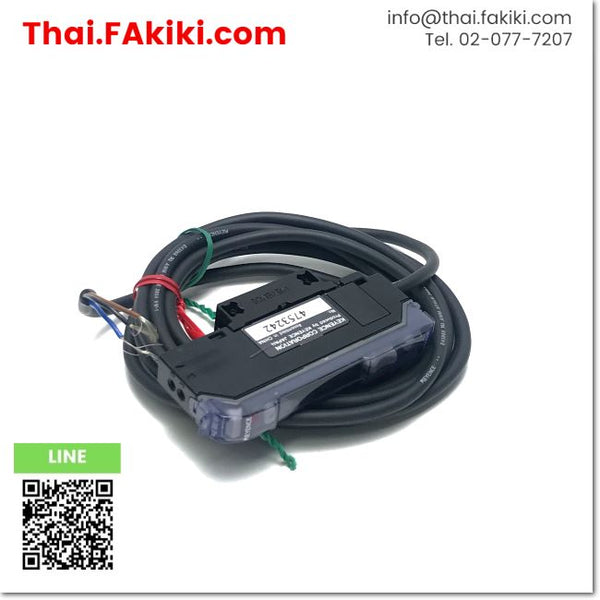 (C)Used, FS-V21R Digital Fiber Optic Sensor Amplifier, เครื่องขยายสัญญาณดิจิตอลไฟเบอร์ออปติกเซนเซอร์ สเปค -, KEYENCE
