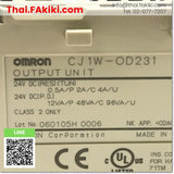 (D)Used*, CJ1W-OD231 Transistor Output Module, เอ้าท์พุทโมดูล สเปค 32points, OMRON
