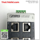 Junk, 2891929 Ethernet Switch, สวิตช์อีเธอร์เน็ต สเปค DC24V, PHOENIX
