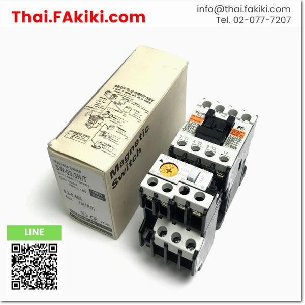 (A)Unused, SW-03/3H/T Electromagnetic Switch, สวิตซ์แม่เหล็กไฟฟ้า สเปค AC100V 1a 0.3-0.45A, FUJI