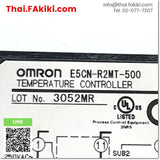 Junk, E5CN-R2MT-500 Digital Temperature Controllers, เครื่องควบคุมอุณหภูมิ สเปค AC100-240V, OMRON