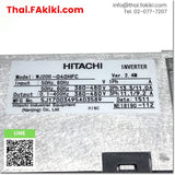 (B)Unused*, WJ200-040HFC Inverter, อินเวอร์เตอร์ สเปค 3PH AC400V, HITACHI