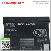(A)Unused, H7CC-AWSD counter, signal counter specs DC24V , AC12-48V, OMRON 
