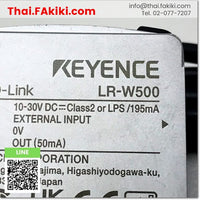 (C)Used, LR-W500 Photoelectronic Sensor, โฟโต้อิเล็กทริค เซ็นเซอร์ สเปค 2m, KEYENCE