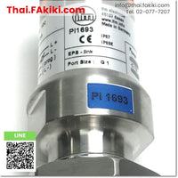 (B)Unused*, PI1693 Pressure Sensor, เซ็นเซอร์วัดความดัน สเปค DC24V, IFM