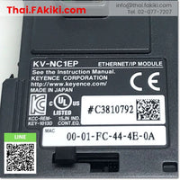 (B)Unused*, KV-NC1EP Ethernet/IP Module, โมดูล EtherNet/IP สเปค -, KEYENCE