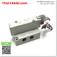 (C)Used, SY7140-5LZ 5 port solenoid valve, โซลินอยด์วาล์ว 5 พอร์ต สเปค DC24V, SMC