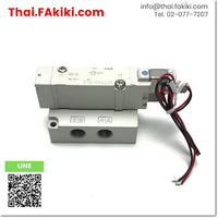 (C)Used, SY7140-5LZ 5 port solenoid valve, โซลินอยด์วาล์ว 5 พอร์ต สเปค DC24V, SMC