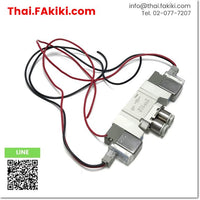 (D)Used*, SY3320-5LZ-C6 5 port solenoid valve, โซลินอยด์วาล์ว 5 พอร์ต สเปค DC24V φ6, SMC