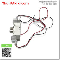 (D)Used*, SY3320-5LZ-C6 5 port solenoid valve, โซลินอยด์วาล์ว 5 พอร์ต สเปค DC24V φ6, SMC