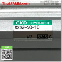 Junk, SSD2-50-10 Air Cylinder, กระบอกสูบลม สเปค Tube inner diameter 50mm Cylinder stroke 10mm, CKD