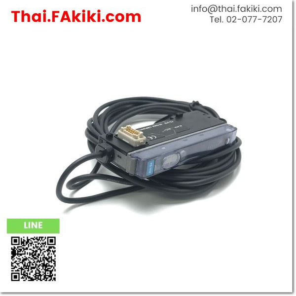 (D)Used*, FS-V12 Digital Fiber Optic Sensor Amplifier, เครื่องขยายสัญญาณดิจิตอลไฟเบอร์ออปติกเซนเซอร์ สเปค 2m, KEYENCE