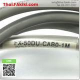 (D)Used*, FX-50DU-CAB0-1M cable, สายเคเบิล สเปค 1m, MITSUBISHI