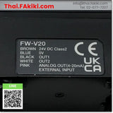 (C)Used, FW-V20 Ultrasonic Sensor Amplifier, อัลตราโซนิกเซนเซอร์แอมพลิฟายเออร์ สเปค -, KEYENCE