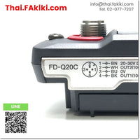 (A)Unused, FD-Q20C Flow Sensor, เซนเซอร์ตรวจจับการไหล สเปค 15A/20A, KEYENCE