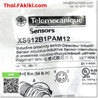 (A)Unused, XS612B1PAM12 Proximity Sensor, พร็อกซิมิตี้เซนเซอร์ สเปค DC12-48V, TELEMECANIQUE