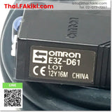 (C)Used, E3Z-D61 Photoelectronic Sensor, Photoelectric Sensor Spec 1.8m, OMRON 