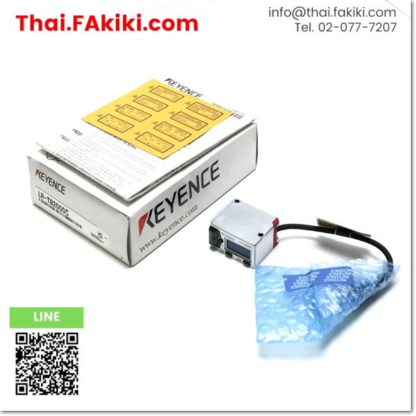 (A)Unused, LR-TB2000C Laser sensor, เลเซอร์เซนเซอร์ สเปค Cable with  connector M12, KEYENCE