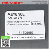 Junk, KV-B16R Extension Output Module, โมดูลเอาท์พุตส่วนขยาย สเปค 16points, KEYENCE