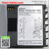 (A)Unused, E5CC-RX3A5M-000 Digital Temperature Controllers, เครื่องควบคุมอุณหภูมิ สเปค AC100-240V 48×48mm Ver2.1, OMRON