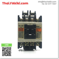 Junk, SC-03 Electromagnetic Contactor, แมกเนติกคอนแทคเตอร์ สเปค AC100V 1a, FUJI