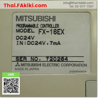 Junk, FX-16EX MELSEC-F Input/Output Expansion Block, MELSEC-F Input/Output Expansion Block Specs -, MITSUBISHI 