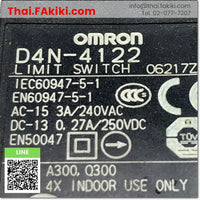 (D)Used*, D4N-4122 Limit Switch, ลิมิตสวิตช์ สเปค -, OMRON
