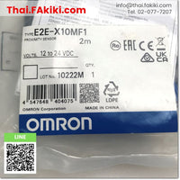 (A)Unused, E2E-X10MF1 Proximity Sensor, พร็อกซิมิตี้เซนเซอร์ สเปค M18 NO, OMRON