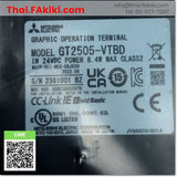 (B)Unused*, GT2505-VTBD Graphic Operation Terminal, GOT, GOT2000 ซีรี่ส์ สเปค DC24V 5.7 inch, MITSUBISHI