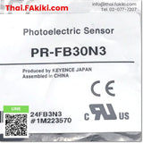 (A)Unused, PR-FB30N3 Photoelectronic Sensor, โฟโต้อิเล็กทริค เซ็นเซอร์ สเปค -, KEYENCE