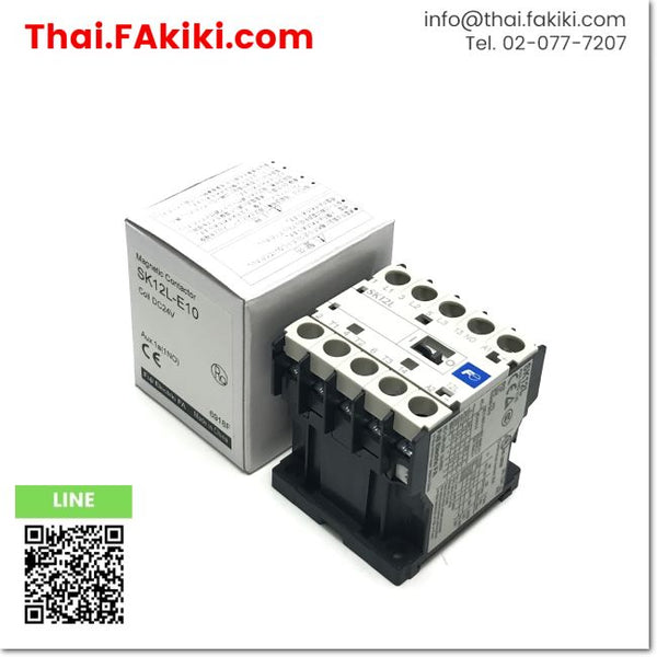 (A)Unused, SK12L-E10 Electromagnetic Contactor, แมกเนติกคอนแทคเตอร์ สเปค DC24V 1a, FUJI
