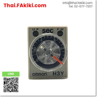 (A)Unused, H3Y-4 Solid State Timer, เครื่องจับเวลาโซลิดสเตต สเปค AC100-120V 10s, OMRON