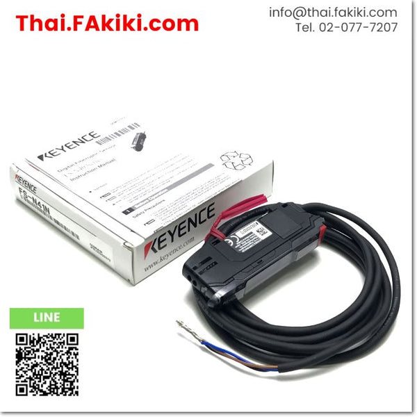 (A)Unused, FS-N41N Digital fiber senser, ดิจิตอลไฟเบอร์เซนเซอร์ สเปค -, KEYENCE