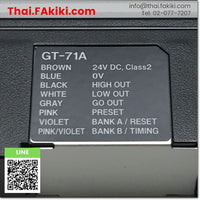 (A)Unused, GT-71A Digital Sensor Amplifier, Digital Sensor Amplifier Specs -, KEYENCE 
