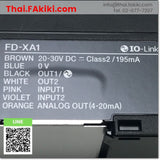 (B)Unused*, FD-XA1 Flow Sensor Controller, Flow Sensor Controller Specs -, KEYENCE 