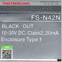 (A)Unused, FS-N42N Fiber Optic Sensor Amplifier, ไฟเบอร์แอมพลิฟายเออร์ สเปค -, KEYENCE