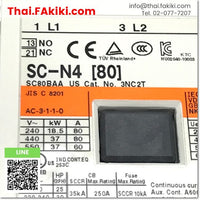 (C)Used, SC-N4 Electromagnetic Contactor, แมกเนติกคอนแทคเตอร์ สเปค AC100-110V 2a 2b, MITSUBISHI