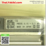 (B)Unused*, MXQ6L-10 Air Slide Table , air slide-slide cylinder specs Cylinder inner diameter6mm stroke10mm, SMC 