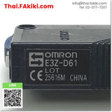 (C)Used, E3Z-D61 Photoelectronic Sensor, Photoelectric Sensor Spec 1.8m, OMRON 