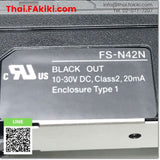 (A)Unused, FS-N42N Fiber Optic Sensor Amplifier, ไฟเบอร์แอมพลิฟายเออร์ สเปค -, KEYENCE