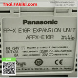 (C)Used, AFPX-E16R PLC I/O Module, โมดูล PLC I/O สเปค Ver.2.1, PANASONIC