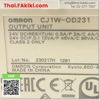 (C)Used, CJ1W-OD231 Transistor Output Module, เอ้าท์พุทโมดูล สเปค 32points, OMRON