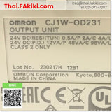 (C)Used, CJ1W-OD231 Transistor Output Module, เอ้าท์พุทโมดูล สเปค 32points, OMRON