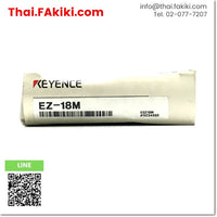 (B)Unused*, EZ-18M Proximity Sensor, พร็อกซิมิตี้เซนเซอร์ สเปค M18, NPN 2m, KEYENCE