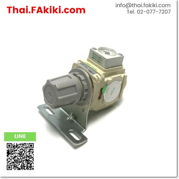 (D)Used*, R1000-6-W Regulator, เรกูเลเตอร์ สเปค Rc1/8, CKD