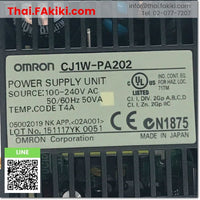 (B)Unused*, CJ1W-PA202 Power Supply, Power Supply Specifications AC100-240V,, OMRON 