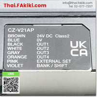 (A)Unused, CZ-V21AP Color discrimination sensor Amplifier, แอมพลิฟายเออร์เซนเซอร์แยกแยะสี สเปค -, KEYENCE