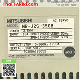 Junk, MR-J2S-350B Servo Amplifier, Servo Drive Controller Specification AC200V 3.5kW, MITSUBISHI 