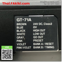 Junk, GT-71A Digital sensor Amplifier, ดิจิตอลเซนเซอร์แอมพลิฟายเออร์ สเปค 2m, KEYENCE
