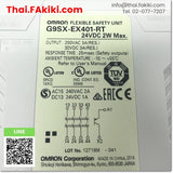 (B)Unused*, G9SX-EX401-RT Safety Module, Safety Module Specification DC24V, OMRON 